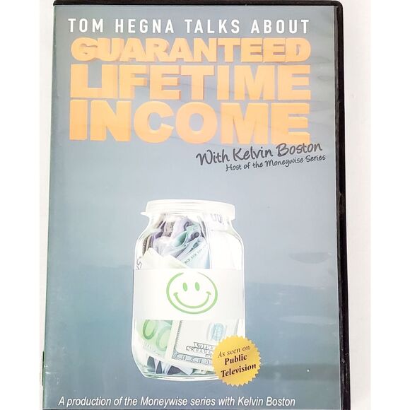 Guaranteed Lifetime Income Tom Hegna DVD - Picture 1 of 3